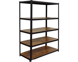Stellingkast - 500 kg - 200x120x60 cm - industrieel