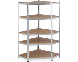 stellingkast hoek - tot 875 kg - 181x128x92 cm - steeksysteem