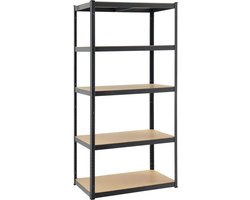 Stellingkast / Magazijnstelling / Opbergkast - Basic - 200 x 100 x 60cm - Grijs