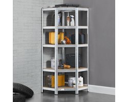 Stellingkast / Magazijnstelling / Opbergkast - Corner Basic - 170 x 70 x 70cm
