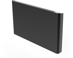 Stelrad Cloud Elektrische wandradiator 1040x600mm - Antracietgrijs - Met stekker - 2000W