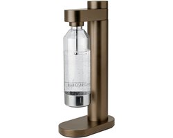 Stelton - Bruiswater - Sodawatermaker - Carbonator - Donkerbruin Metallic