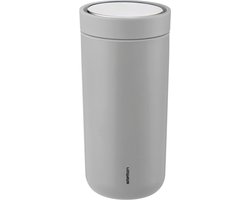 Stelton To Go CliCk Thermosbeker Grey