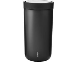 Stelton To Go Click to go mok 0,2 liter zwart metallic