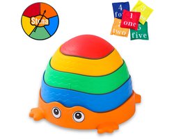 Stena Kikker Stapstenen - Stapelstenen - Rivierstenen - Voor Kinderen - Stepping Stones - Balansstenen - Balansspeelgoed - Heuveltoppen - Educatief/Montessori Speelgoed - Evenwicht