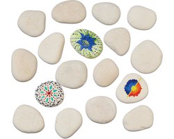 Stenen om te beschilderen - 2 kg - 5-9 cm
