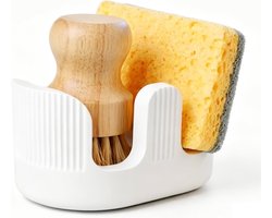 stenen sponshouder keuken, 2 vakken, sponshouder, sponshouder, gootsteen voor werkblad