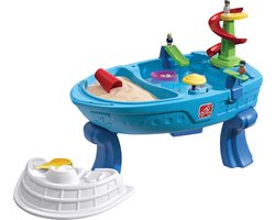Step2 Fiesta Cruise Boot Watertafel - Met Deksel en 10 accessoires - Waterspeelgoed voor kind - Activiteitentafel met water voor de tuin / buiten