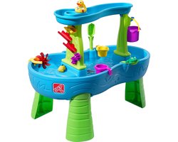 Step2 Rain Showers Splash Pond Watertafel - Met 13-delig accessoireset - Waterspeelgoed voor kind - Activiteitentafel met water voor de tuin / buiten