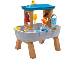 Step2 Rain Showers Splash Tub Watertafel - incl. accessoires - - Waterspeelgoed voor kind - Activiteitentafel met water voor de tuin / buiten