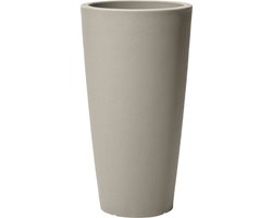 Step2 Tremont Ronde Bloempot Groot - Plantenbak van kunststof met waterreservoir - Voor binnen & buiten - Beton Grijs