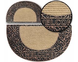 Sterke Buitendeurmat 40x70cm - PVC - Diverse patronen