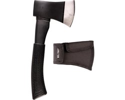 Sterke Campingbijl met Rubberen Handvat en Schede voor Outdoor en Overleving