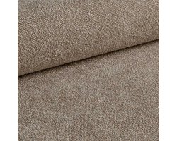 Sterke Meubelstof per Meter Donkerbeige Bankstof Voor Stoelen en Kussens - Zeer Duurzaam en Onderhoudsvriendelijk