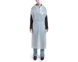 Sterko Wegwerp schort wit 25st
