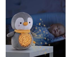 Sterren Projector met Muziek - Baby Speelgoed 0-6 maanden-White Noise Knuffel - Sterrenhemel- Baby projector - Slaaptrainer - Witte Ruis - Kraamcadeau - Babyshower cadeau - Baby Cadeau