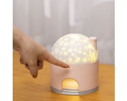 Sterren Projector - Nachtlampje - Kinder Lamp - Sterrenhemel - Roterende LED - Projectielamp met Afstandsbediening - Muziek Gestuurd - Draadloos - Konijn - Baby Cadeau - Kraamcadeau - Leuke Cadeautjes Voor Kinderen - Volwassenen