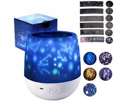 Sterren Projector - Sterrenhemel - Projectorlamp Kind en Baby -voor Kinderen, Babymeisjes, Verjaardagen, Kerstmis, Kinderkamers en Kamerdecoraties