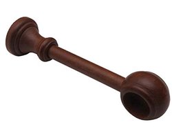 Stevige Houten Steun voor Gordijnroedes van 28 mm