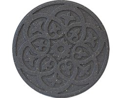 Stevige Stapsteen van Gerecycled Rubber voor Buiten en Tuin