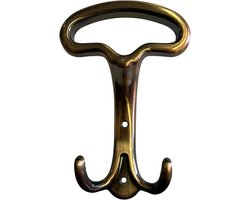 Stevige Wandhaken voor Jassen, Tassen en Hoeden - Keuze uit 2 of 3 Haken in Diverse Kleuren