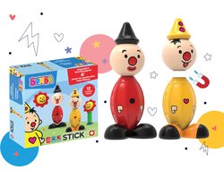 Stick-O Bumba set - magnetisch speelgoed - 5 modellen - speelgoed 1 jaar - peuter speelgoed jongens en meisjes - baby speelgoed - speelgoed jongens 2 jaar