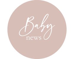 Sticker baby nieuws - 50 Stuks - Geboortesticker - Sluitzegel - Powder Pink - Zwanger - Babyshower versiering - Studio le petit
