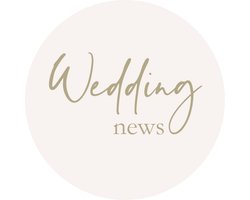 Sticker Wedding Nieuws - 50 Stuks - Trouwsticker - Sluitzegel - Beige - Trouwen - Huwelijk - Studio le petit