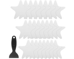 Stickers Antislip - Vloerstrips Douche - Veilig Douchen - Verhoogt Wrijving - 24 Stuks 10.5cm - Transparant