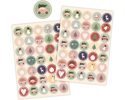 Stickers Kerst - 2 Stickervellen Best Christmas - Stickervellen Kerst - Kaarten Maken - Stickers Volwassenen - Stickers Winter - Kerstkaarten Maken - Stickers Kerstmis - Knutselen Volwassenen - Stickervellen Kerst - Cadeaustickers Kerst - Feestdagen