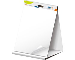 Stick'n tafel flipovers - zelfklevend papier - 584 x 508 mm - flipchart - 20 pagina's sticky notes