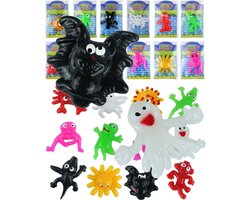 Sticky wezentjes - Gooi speelgoed - 5 stuks