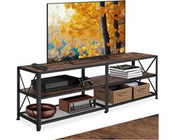 Stijlvol TV Meubel Laag Dressoir Industrieel Design voor Televisies tot 70 Inch