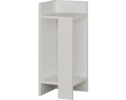 Stijlvol wit nachtkastje - 60 cm hoog en 25 cm breed
