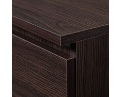 Stijlvolle 2-delige Garderobeset met Schoenenkast en Wandgarderobe met Spiegel