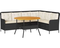 Stijlvolle 2-delige Loungeset van Poly Rattan