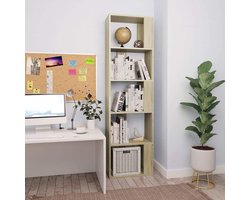 Stijlvolle Boekenkast met 5 Vakken, Ideaal als Room Divider