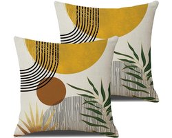 Stijlvolle decoratieve kussens van hoogwaardige stof voor woonkamer en tuin, comfortabel en trendy