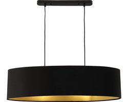 Stijlvolle hanglamp Minsk 2xE27 zwart