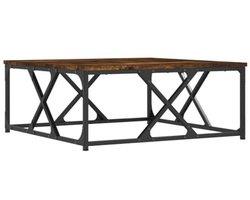 Stijlvolle Houten Salontafel 70x70x30cm - Ideaal Voor Je Woonkamer