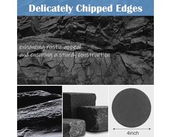 Stijlvolle marmeren onderzetters set van 2 met kurken achterkant - Absorberend en antislip, perfect voor salontafel bescherming