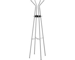 Stijlvolle RVS Kapstok met Haken - Geborsteld Roestvrij Staal