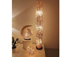 Stijlvolle Vloerlamp in landelijke stijl - Handmade Verlichting voor Woonkamer en Slaapkamer