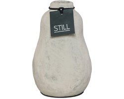 STILL - Flesvaas - Organische Vorm - Beige - 18 x 12 cm