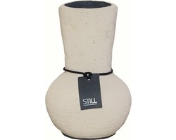 STILL - Kleine Flesvaas - Beige - 20 x 14 cm