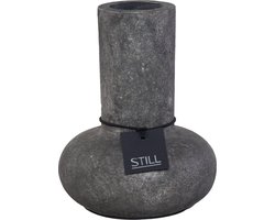 STILL - Low Vase - Earth - Grijs - 25 x 20 cm