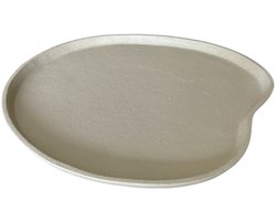 STILL - Organische schaal - Groot - Ijzer - Beige - 50 cm