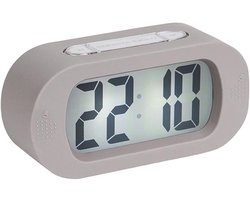 Stille designwekker - rubberen siliconenbehuizing - klein - modern alarm