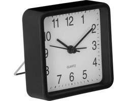 Stille wekker voor de slaapkamer, klok met QUARTZ-mechanisme