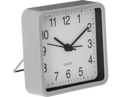 Stille wekker voor de slaapkamer, klok met QUARTZ-mechanisme